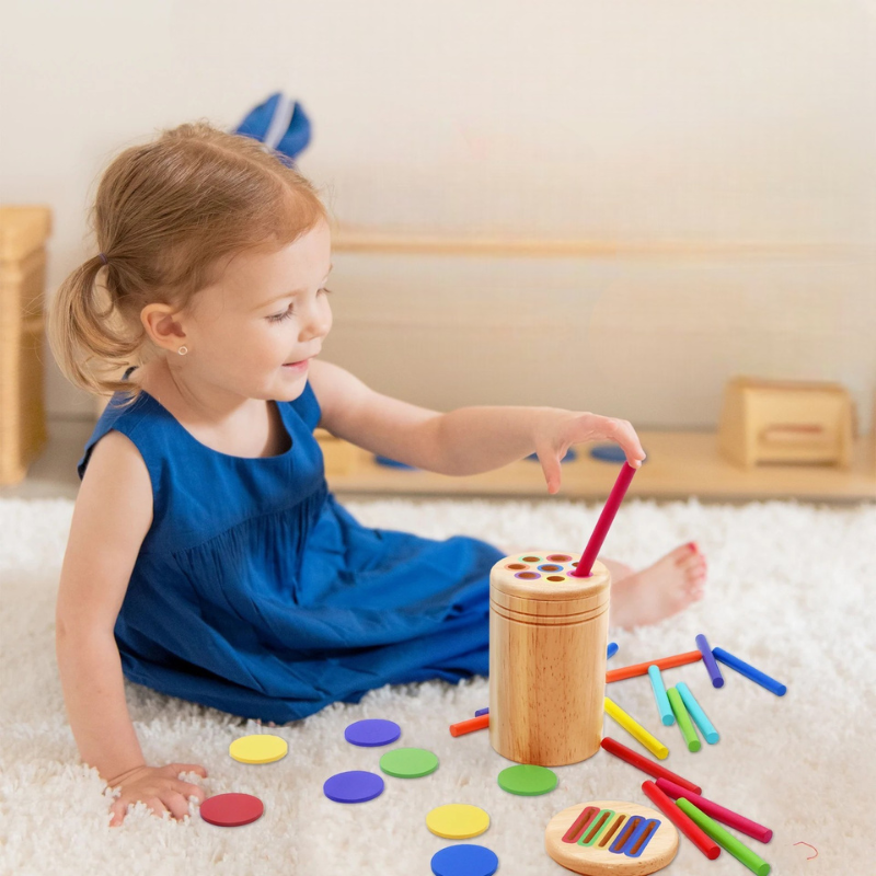 Wooden learning toy (2-5 years old)